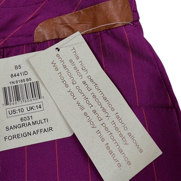 EP Pro Golf Shorts Foreign Affair‎ Collection Sangria Multi High Rise Women’s 10 - Picture 9 of 12